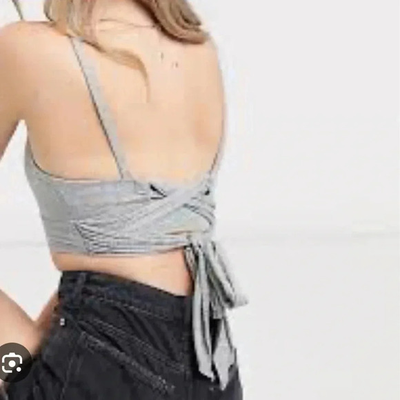 Free People Movement High Bar Bra Size XS Navy - Picture 5 of 8